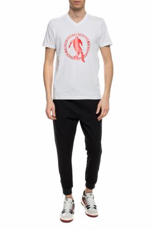 Logo-printed t-shirt, zdjęcie 2 Logo-printed t-shirt od Dirk Bikkembergs